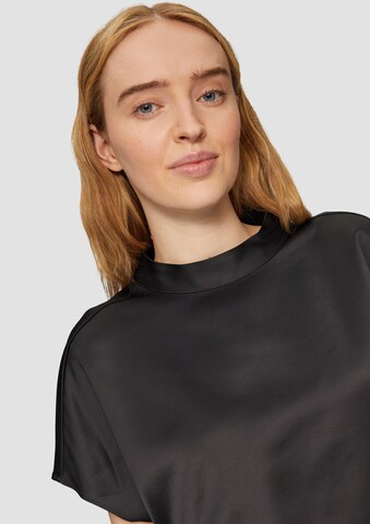 s.Oliver BLACK LABEL Bluse in Schwarz