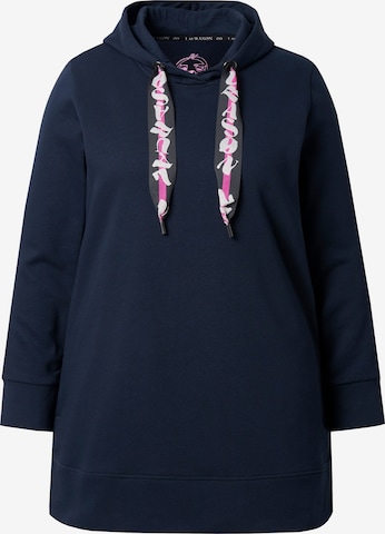 LAURASØN Sweatshirt in Blau: Vorderseite
