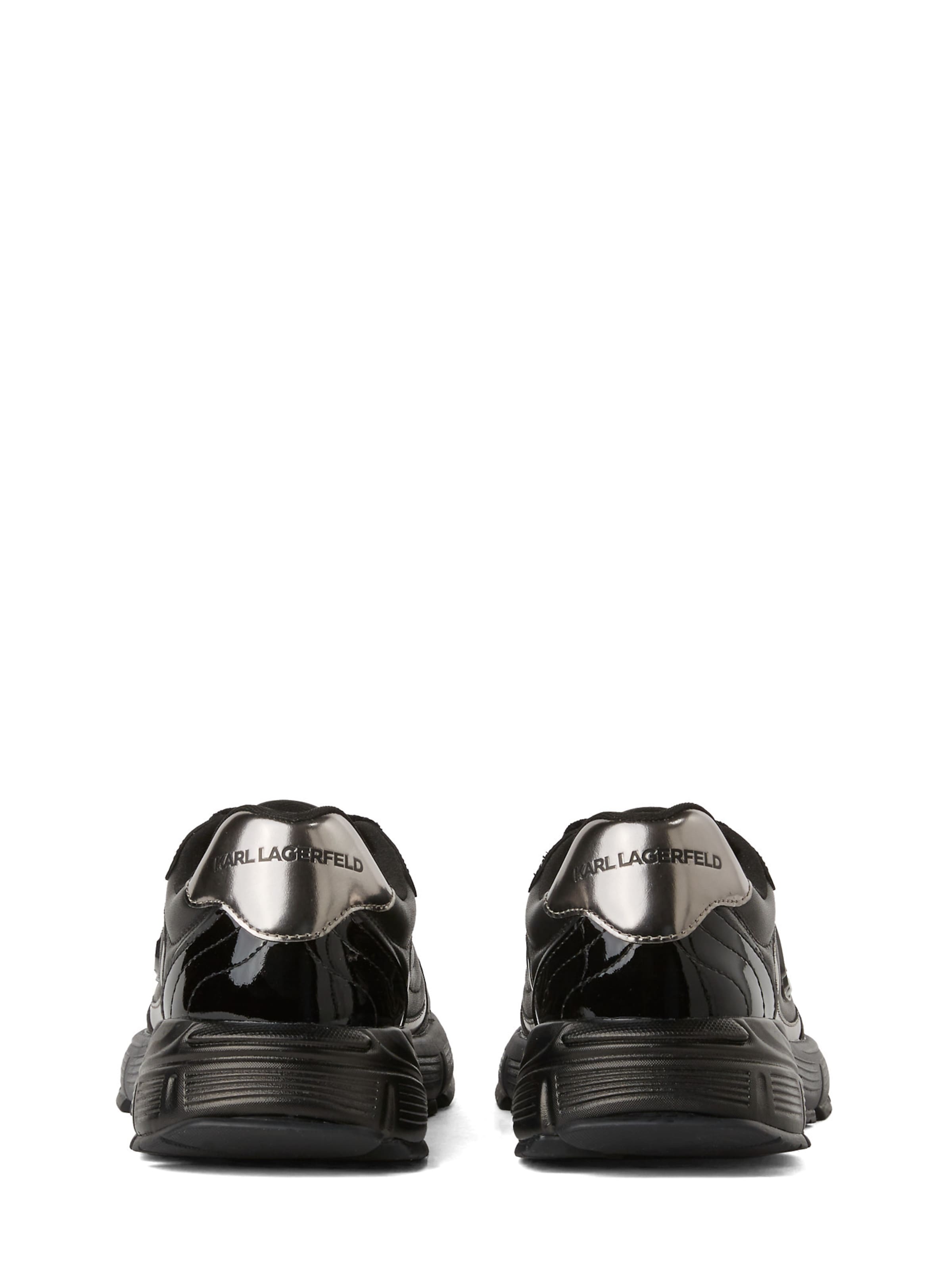 Karl Lagerfeld Σνίκερ χαμηλό 'Orion' σε μαύρο
