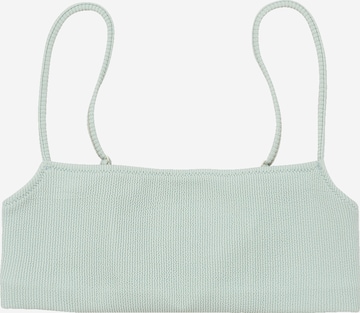 EDITED Bustier Bikinitop 'Fanny' in Groen: voorkant