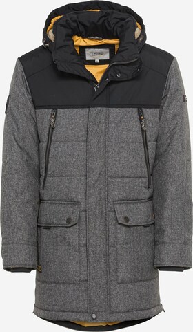 CAMEL ACTIVE Winter Parka in Grey: front