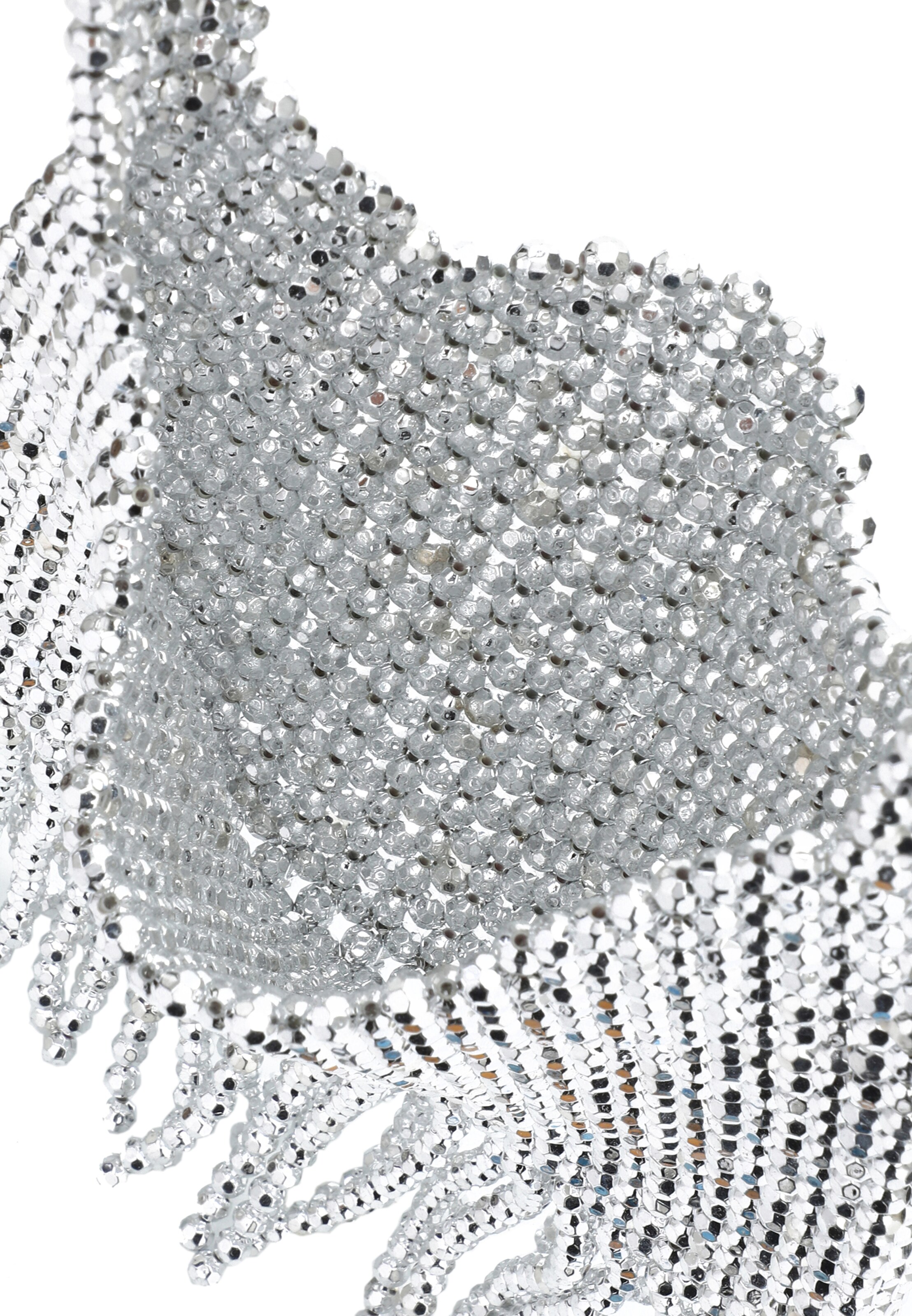 FELIPA Torba za čez ramo | srebrna barva