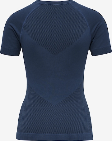 Maglia funzionale 'First Seamless' di Hummel in blu