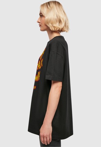 Merchcode Shirt 'Thin Lizzy - The Boys Stacked' in Black