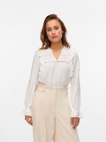VERO MODA Top 'ELSIE' in Wit: voorkant