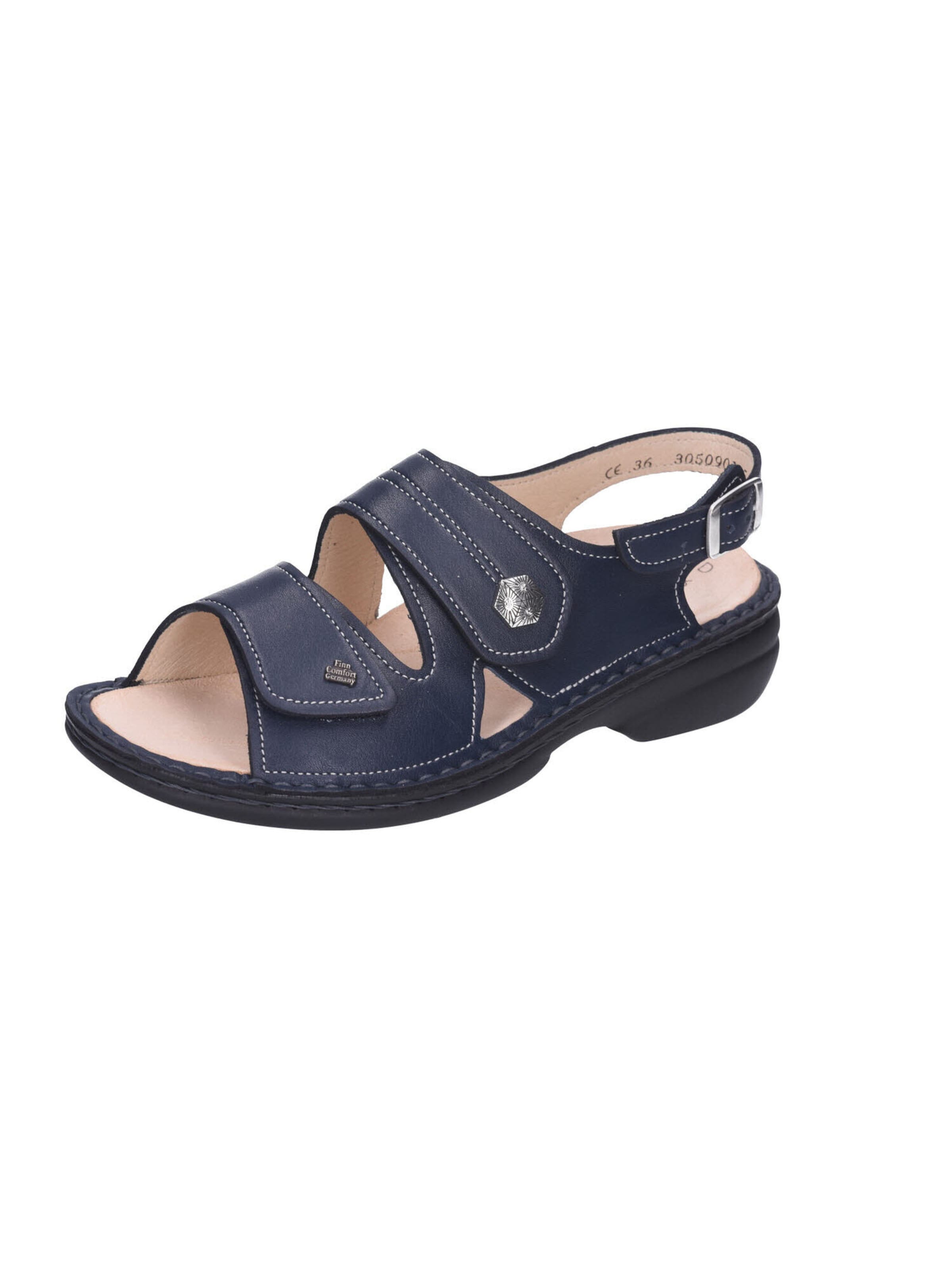 Finn Comfort Sandals 'Milos' in Blue: front