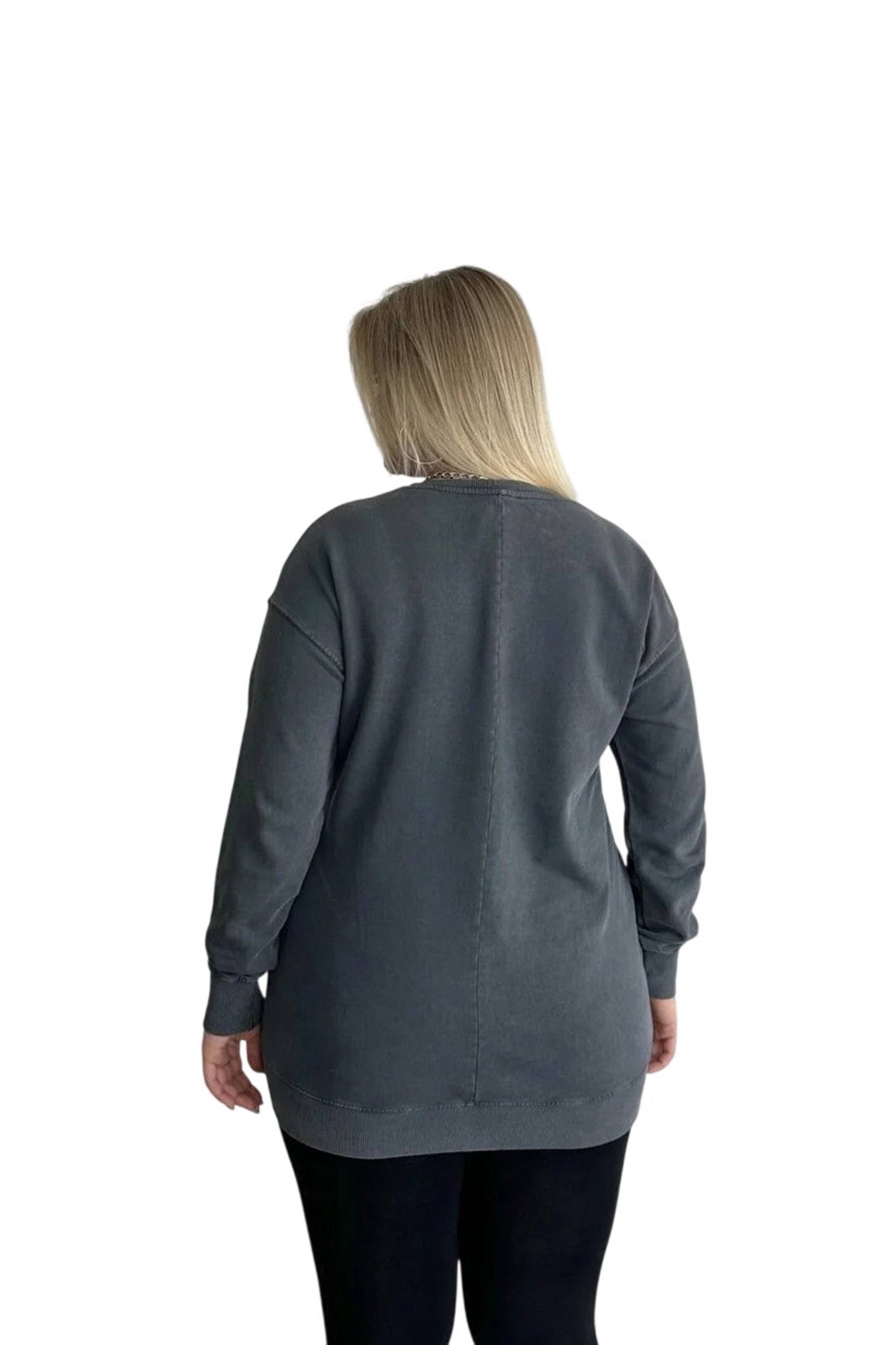 Stil Diva Sweatshirt in Grau