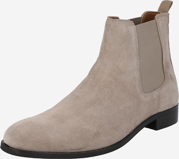 ABOUT YOU Boots 'Kimi' in Beige: front