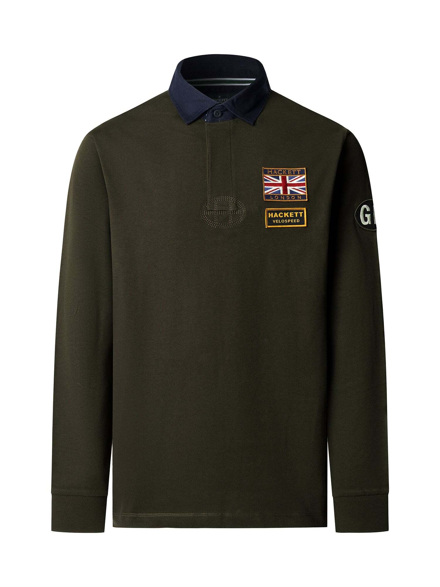 Maglietta di Hackett London in verde: frontale