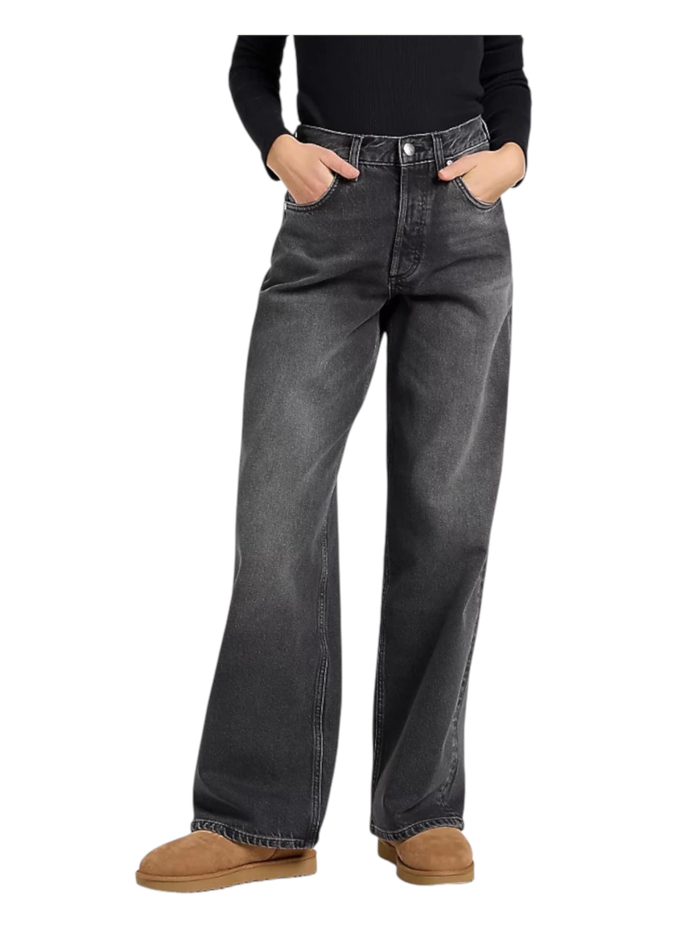 Lee Regular Jeans in Grau: Vorderseite