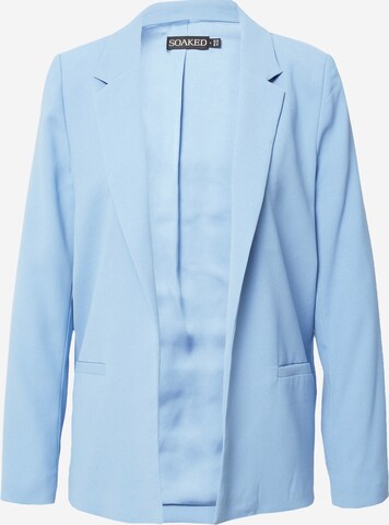 SOAKED IN LUXURY Blazer 'Shirley' in Blue: front