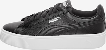 PUMA Низкие кроссовки 'Vikky Stacked' в Черный