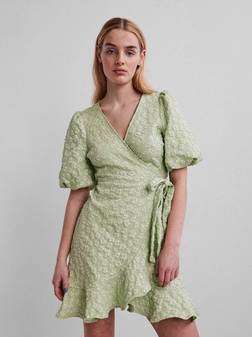 PIECES Summer Dress 'VEA' in Green: front