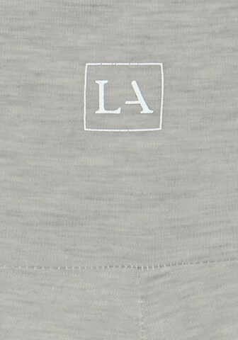 LASCANA - Skinny Pantalón de pijama en gris