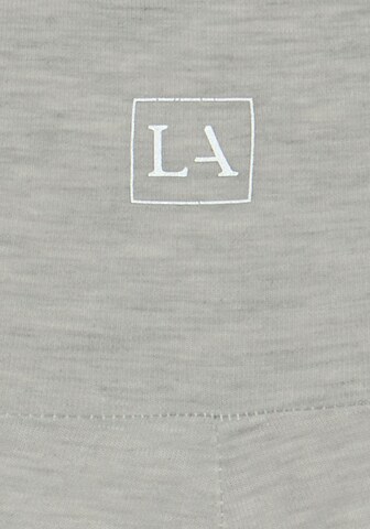 LASCANA Skinny Pajama Pants in Grey