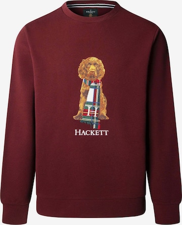 Pull-over 'Heritage Happy' Hackett London en rouge : devant