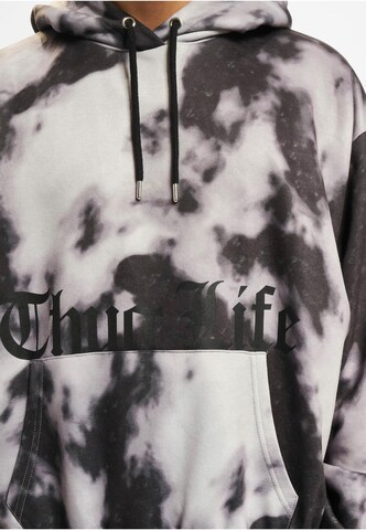 Thug Life Sweatshirt in Schwarz