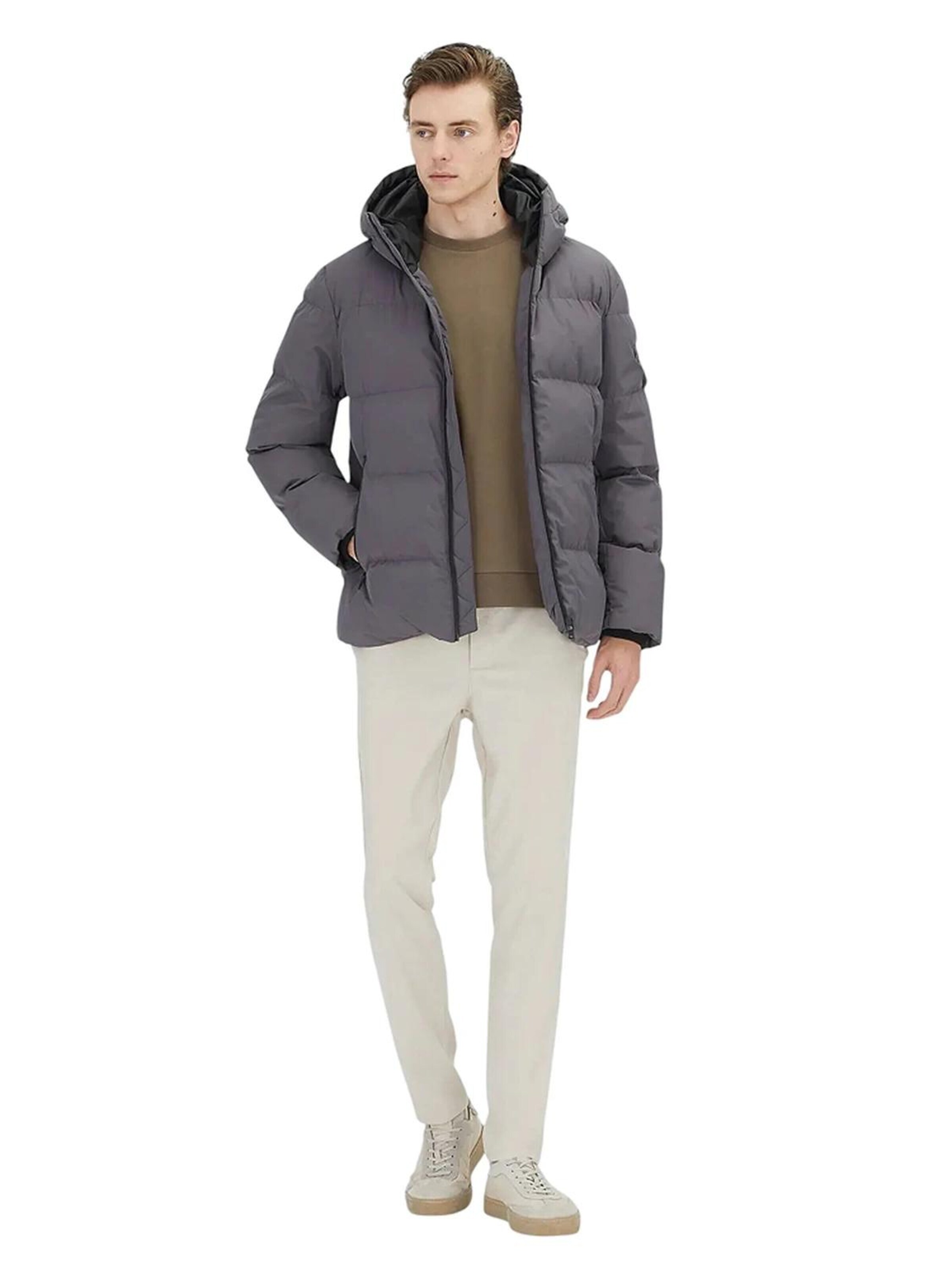 KİP Between-seasons coat in Grey