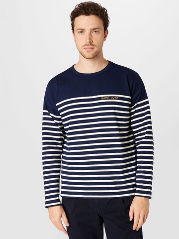 T-Shirt Maison Labiche en bleu : devant