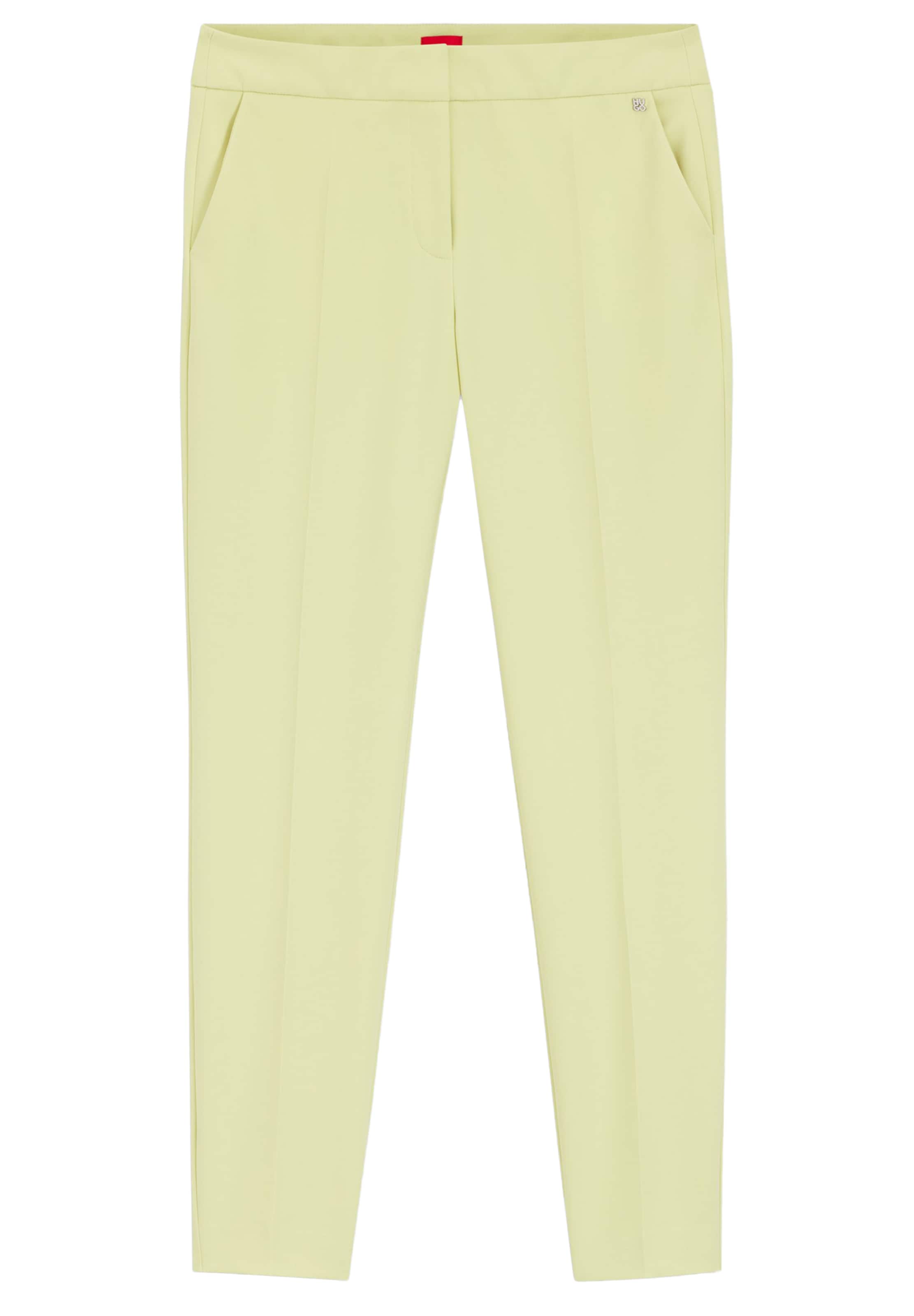 HUGO Pants 'Hagonia-1' in Green: front