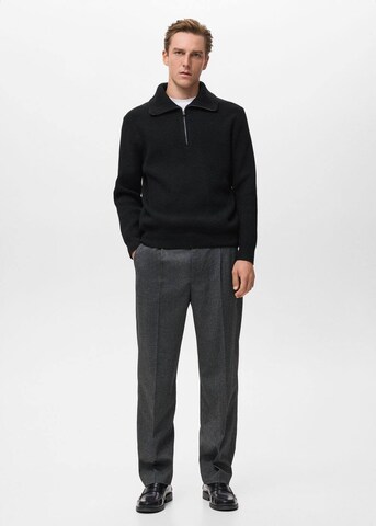 MANGO MAN Sweater 'Parkyd' in Black