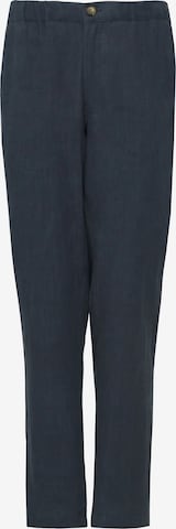 mazine Pants ' Littlefield Linen ' in Blue: front