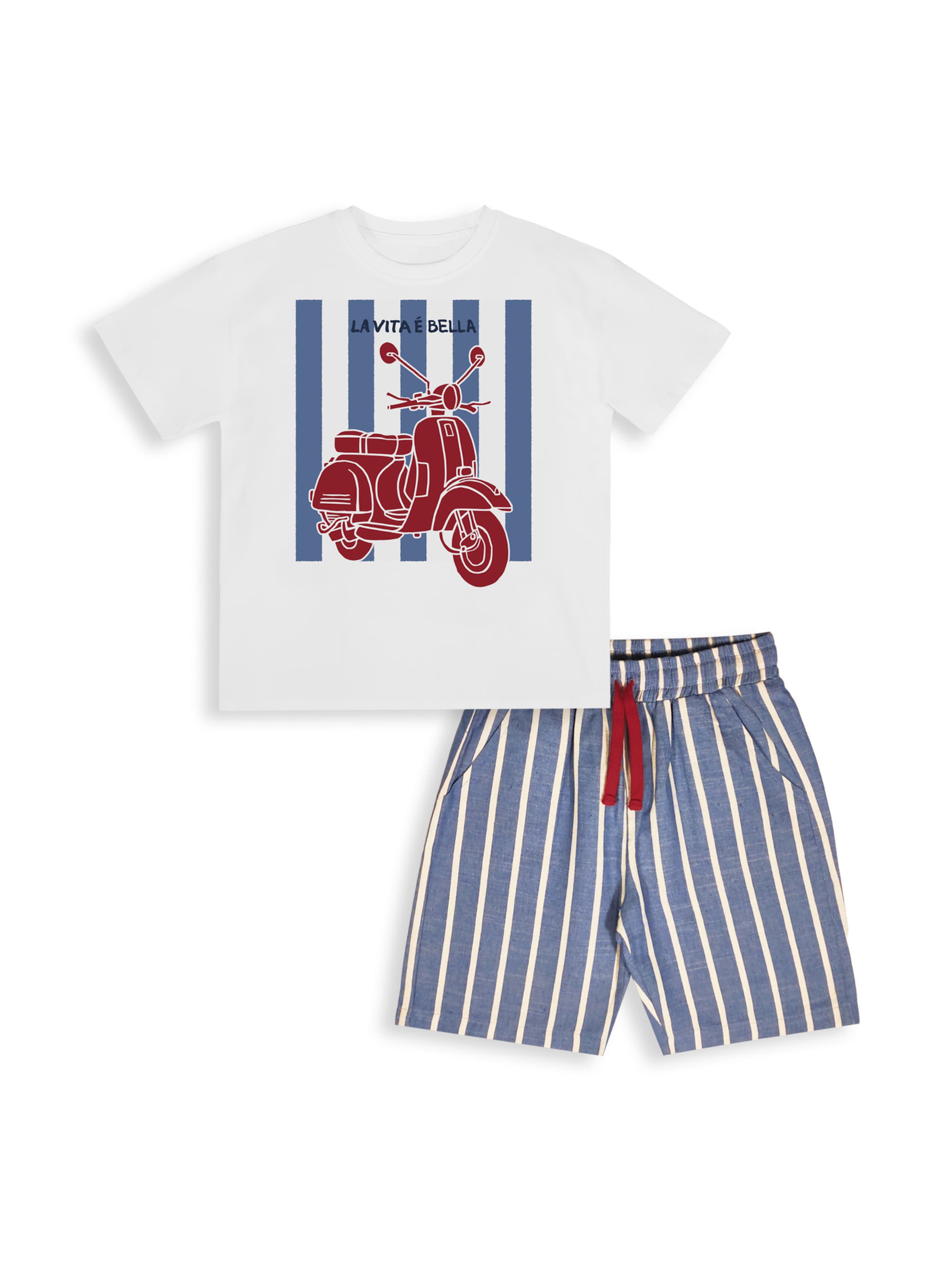 Denokids Set in Blue: front