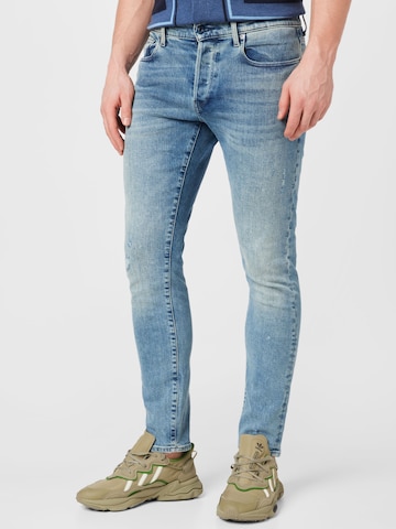 G-Star RAW Slim fit Jeans in Blue: front