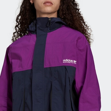 juoda ADIDAS ORIGINALS Demisezoninė striukė