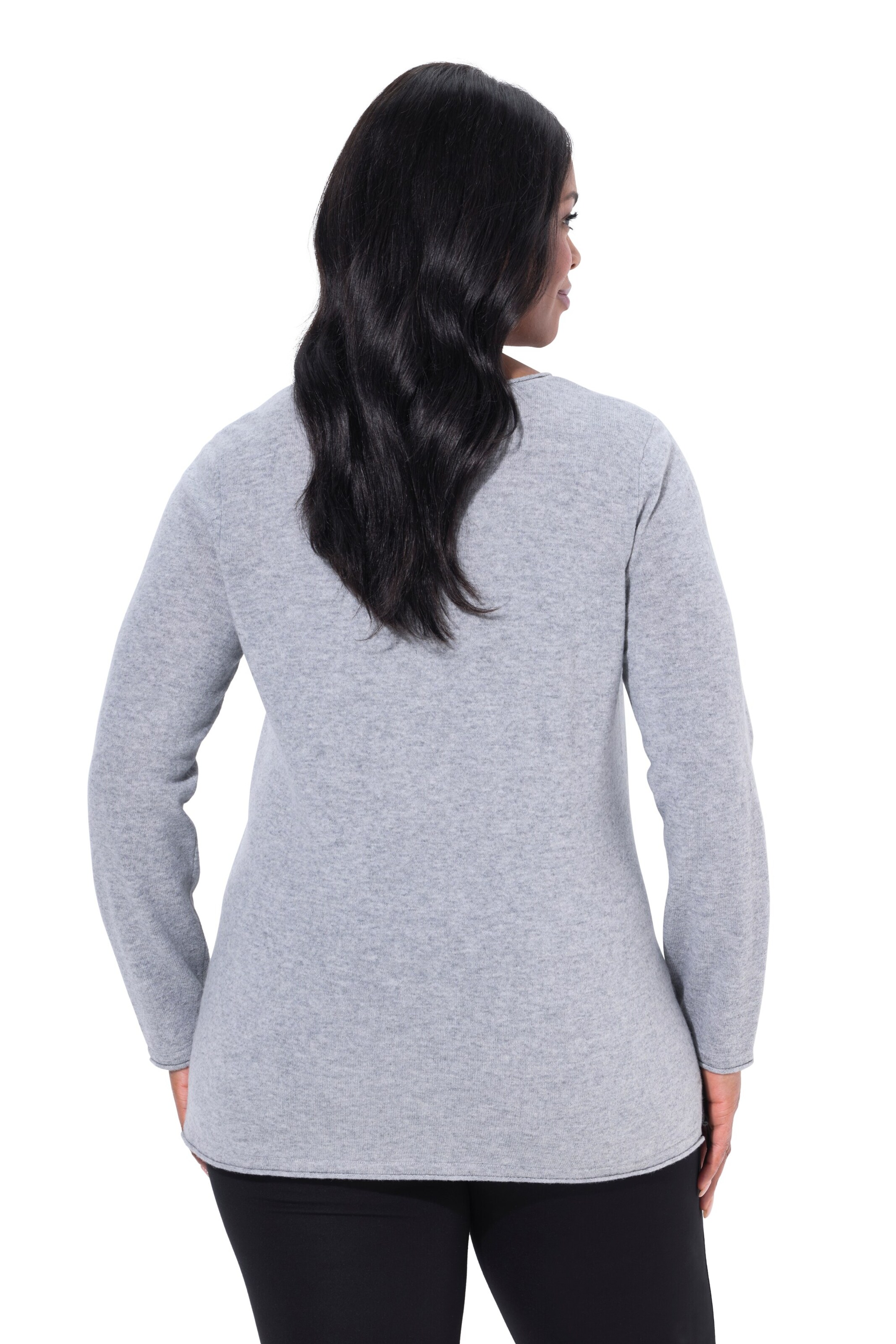 Ulla Popken Pullover in Grau