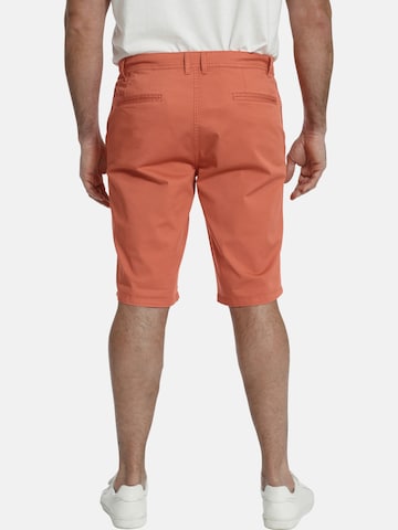 Charles Colby Loose fit Chino Pants 'Baron Aiden' in Orange