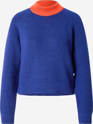 Pulover de la Brava Fabrics pe albastru: față