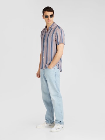 BLEND جينز مضبوط قميص بلون ألوان ثانوية