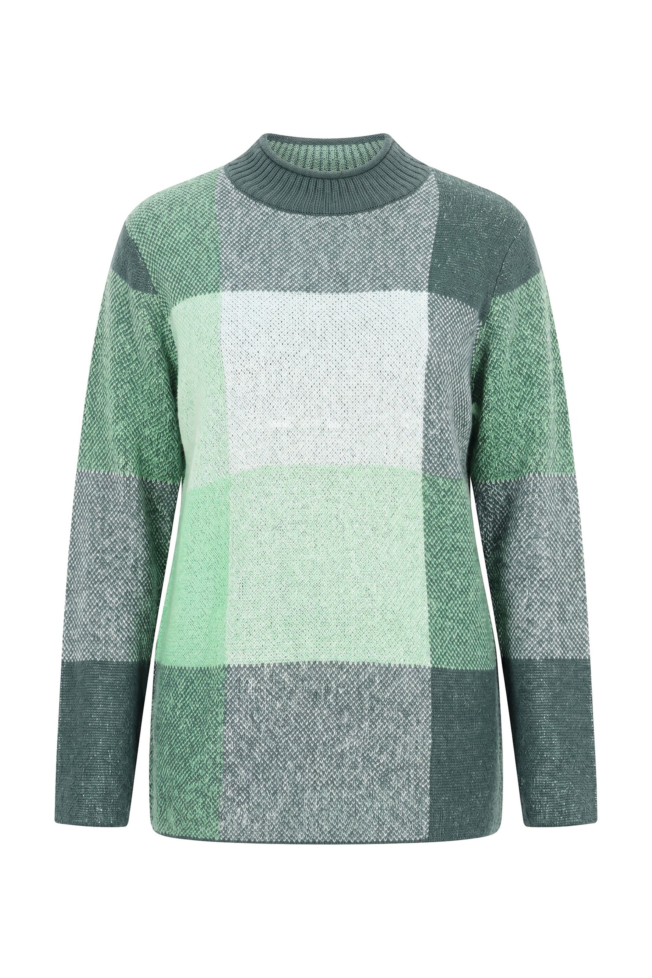 Ulla Popken Sweater in Green: front
