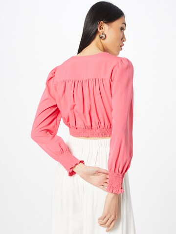 PIECES Blouse 'Hasos' in Pink