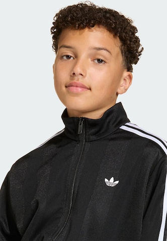 ADIDAS ORIGINALS Sweatjacke 'Firebird' in Schwarz