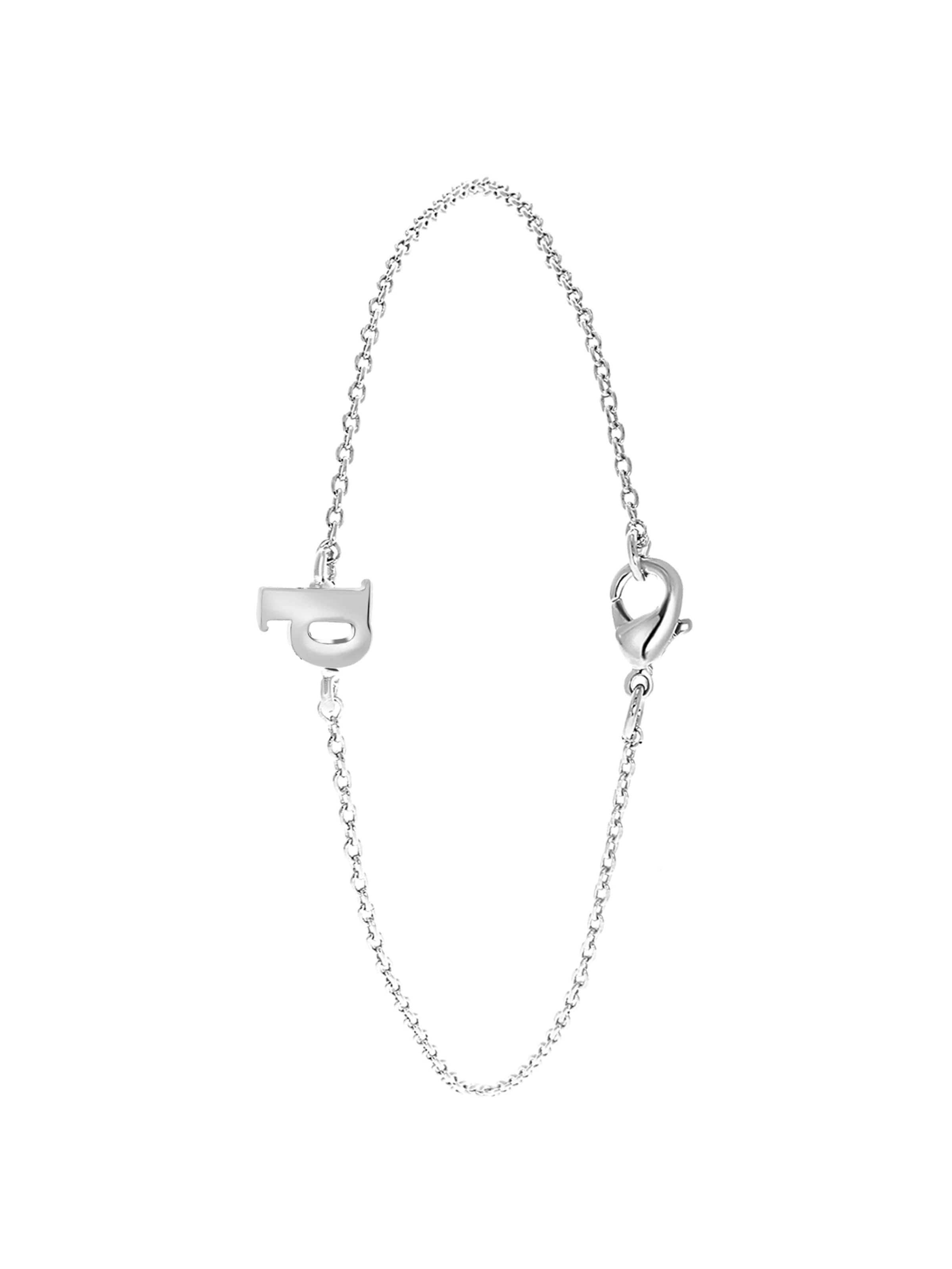 Lucardi Armband in Zilver: voorkant