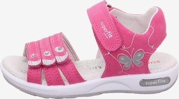 SUPERFIT Sandalen 'Emily' in Roze