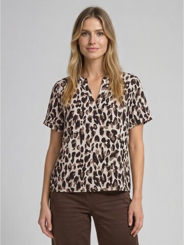 TOM TAILOR Bluse in Braun: Vorderseite