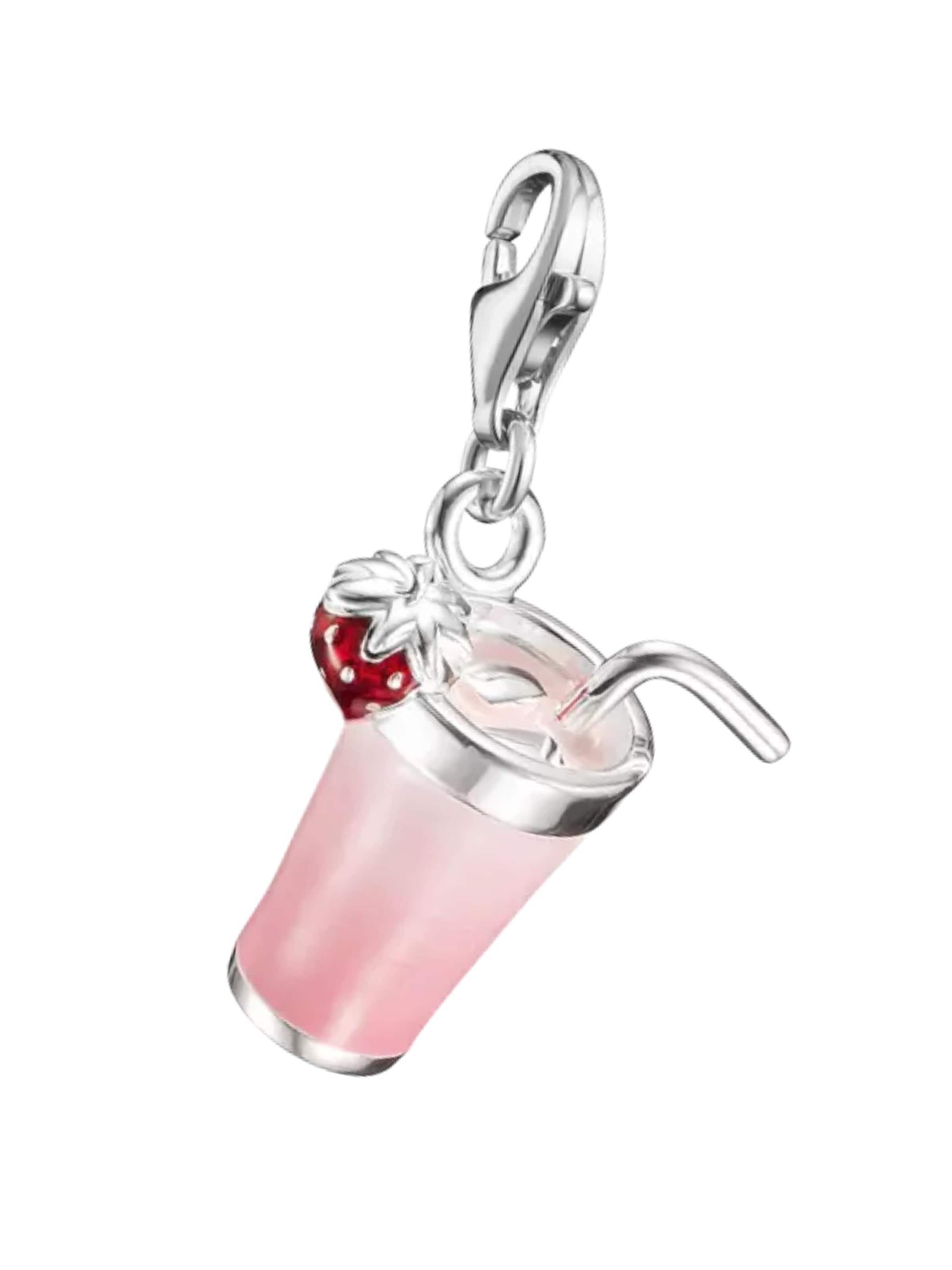 Thomas Sabo Anhänger 'Original Charm Pendant Pink Matcha'‌‌‌ in Pink