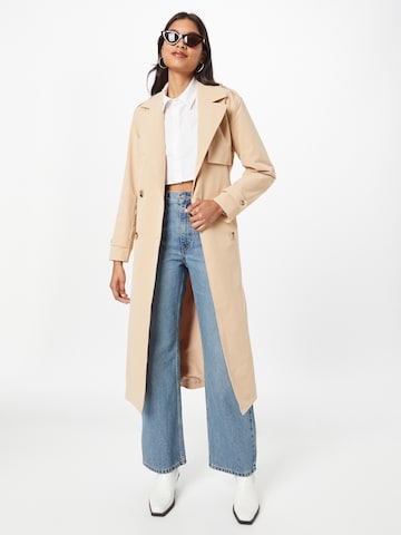 VILA Between-Seasons Coat 'Videsse' in Beige