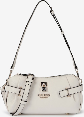 Sac bandoulière 'Yesba' GUESS en blanc : devant