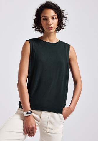 STREET ONE Top in Schwarz: Vorderseite