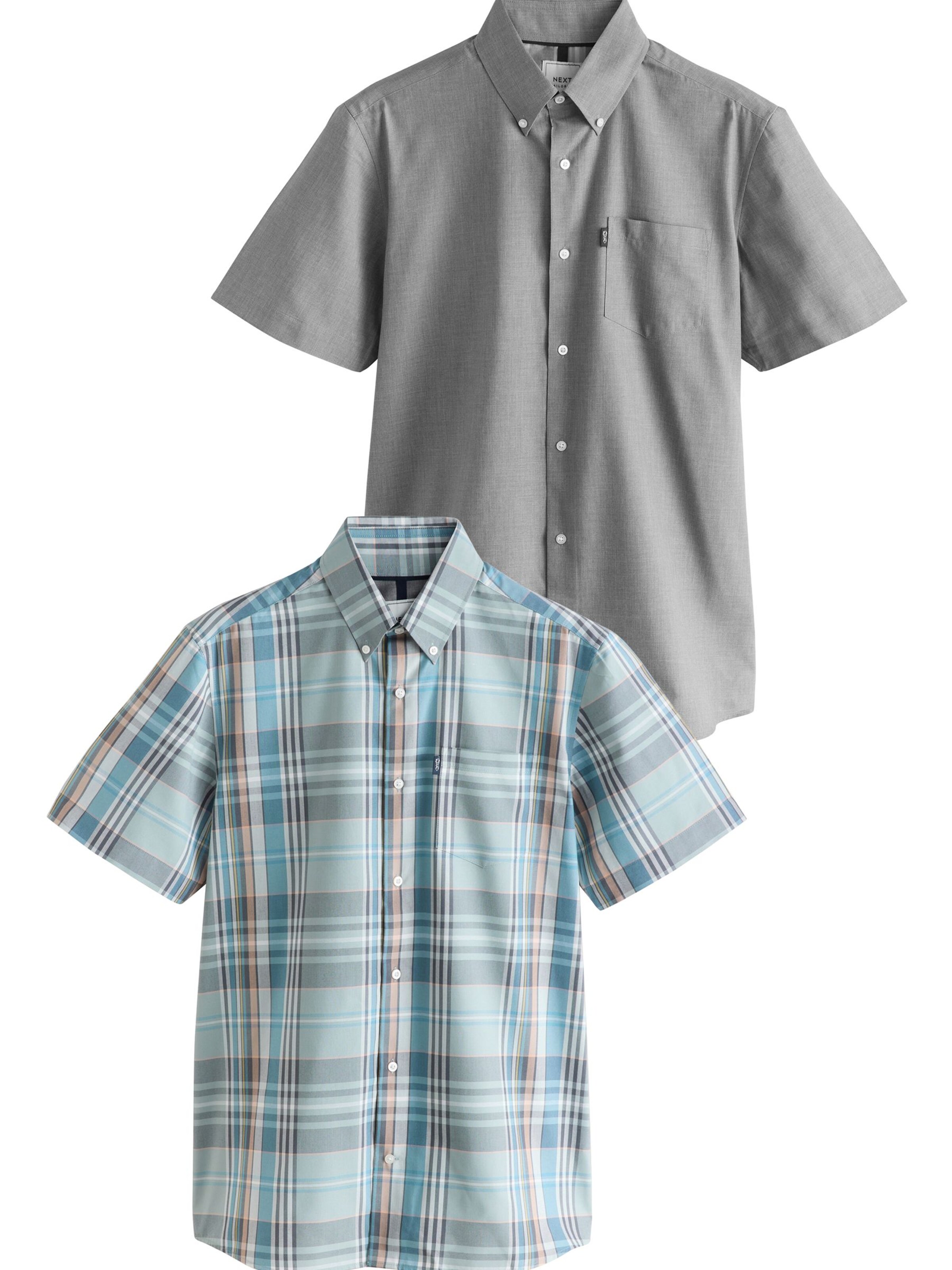 Coupe regular Chemise Next en mélange de couleurs : devant