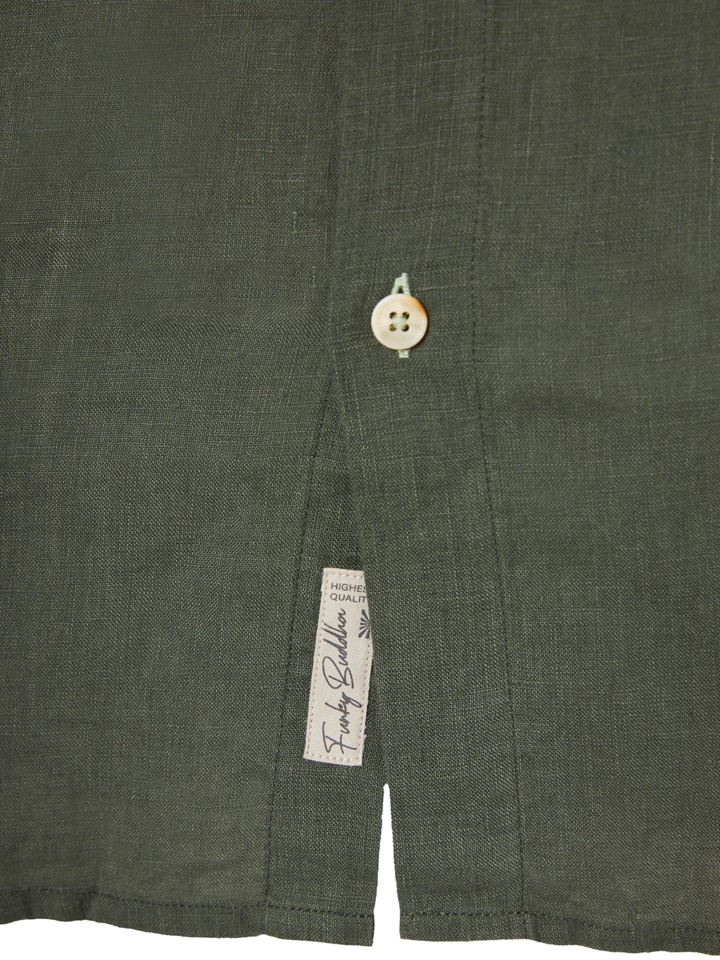 Funky Buddha Regular fit Ing - zöld