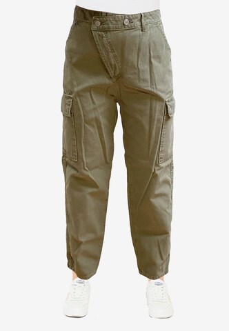 Le Temps Des Cerises Cargo Pants 'COSYARMY' in Brown: front