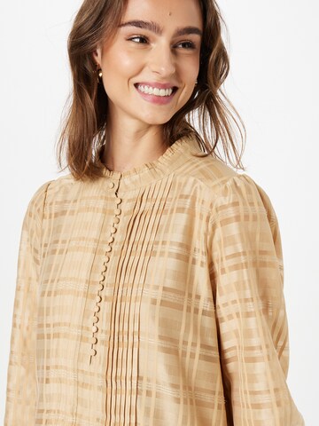 Birgitte Herskind Shirt Dress 'Dahlia' in Beige