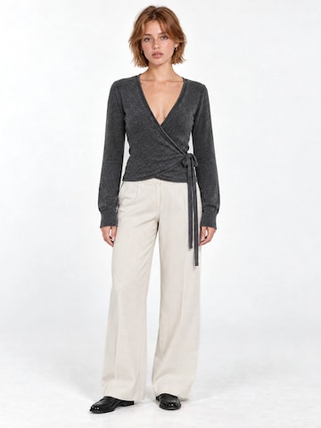 Busem Top 'Strickoberteile' in Grey