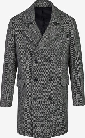 Manteau mi-saison Steffen Klein en gris : devant