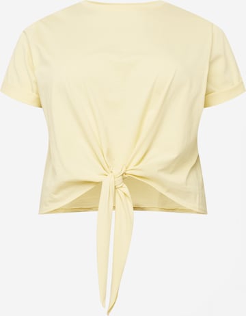 Guido Maria Kretschmer Curvy - Camisa 'Sheila' em amarelo: frente